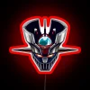 mazinger z neon rgb sign red