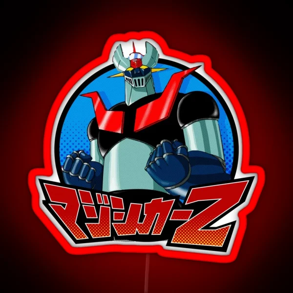 Mazinger Z RGB Neon Sign