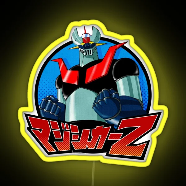 Mazinger Z RGB Neon Sign