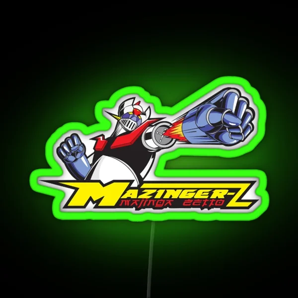 Mazinger Z RGB Neon Sign