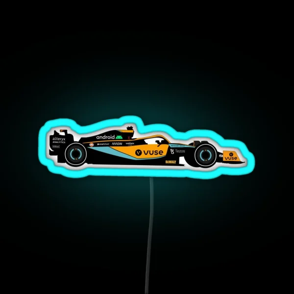 Mclaren 2022 RGB Neon Sign