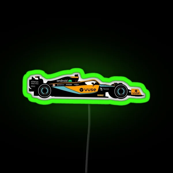 Mclaren 2022 RGB Neon Sign