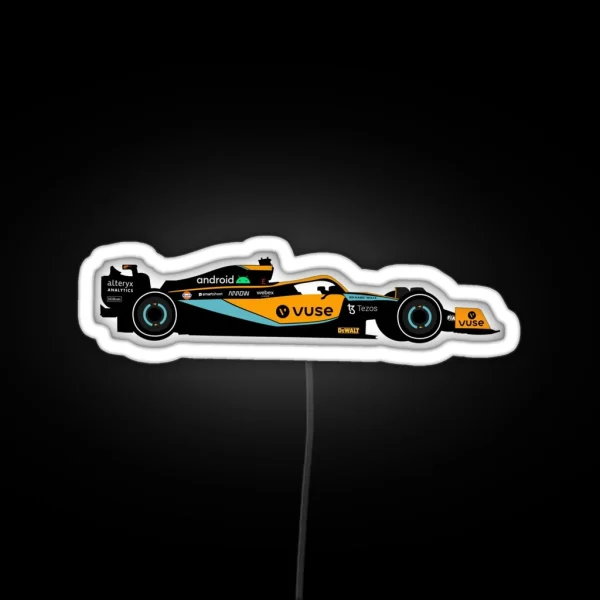 Mclaren 2022 RGB Neon Sign