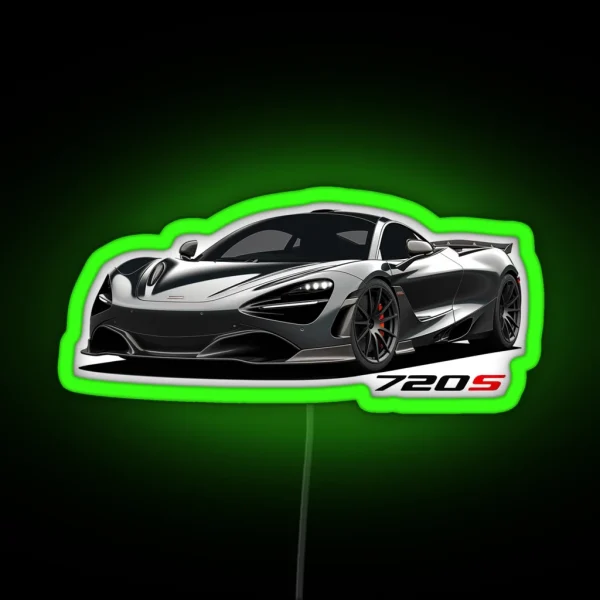 Mclaren 720s RGB Neon Sign