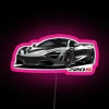 McLaren 720S RGB Neon Sign in Pink