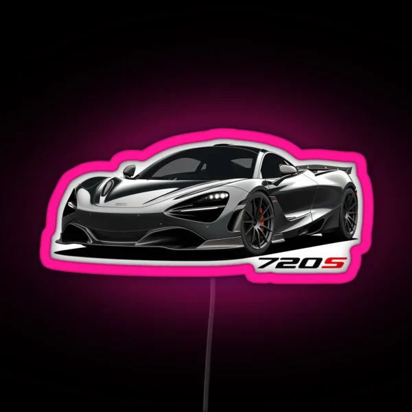Mclaren 720s RGB Neon Sign