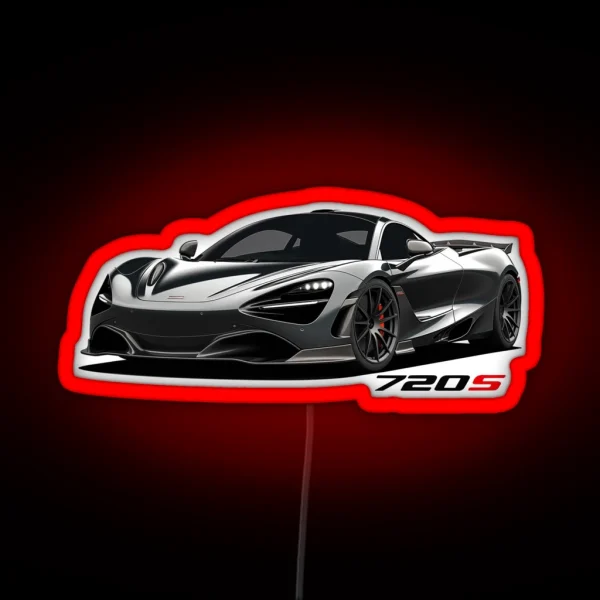 Mclaren 720s RGB Neon Sign