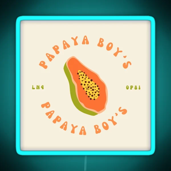 Mclaren F1 Papaya Boys 2024 Edition RGB Neon Sign