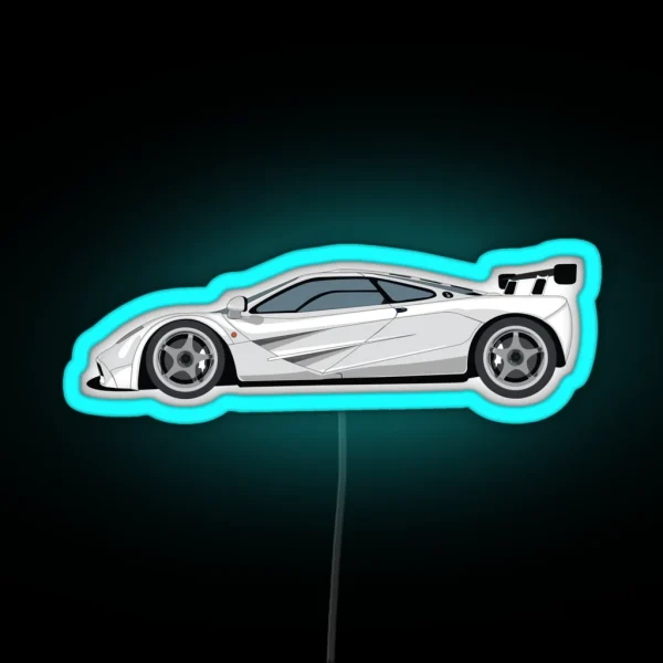 Mclaren F1 RGB Neon Sign