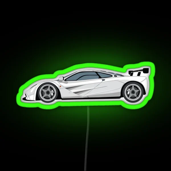 Mclaren F1 RGB Neon Sign