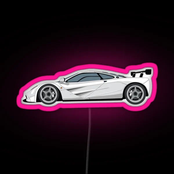Mclaren F1 RGB Neon Sign