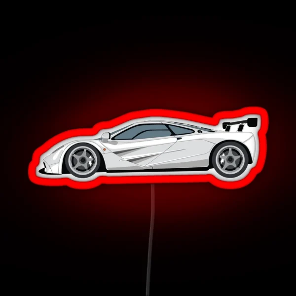Mclaren F1 RGB Neon Sign