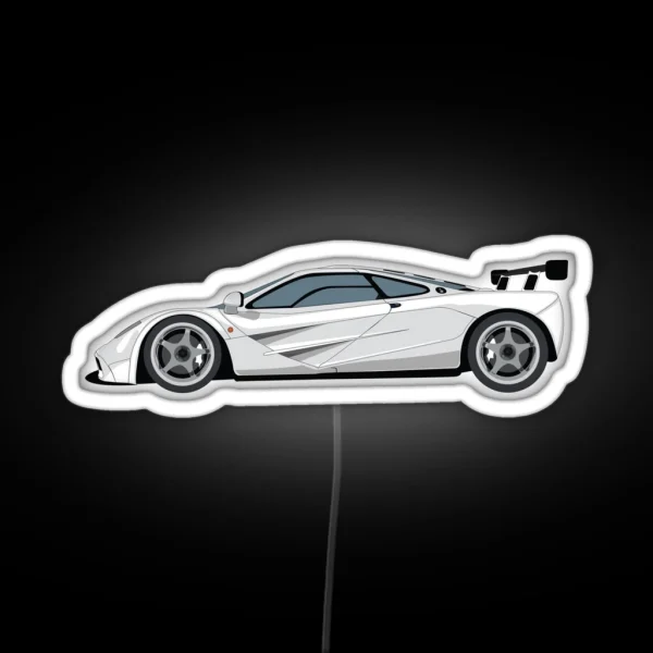 Mclaren F1 RGB Neon Sign