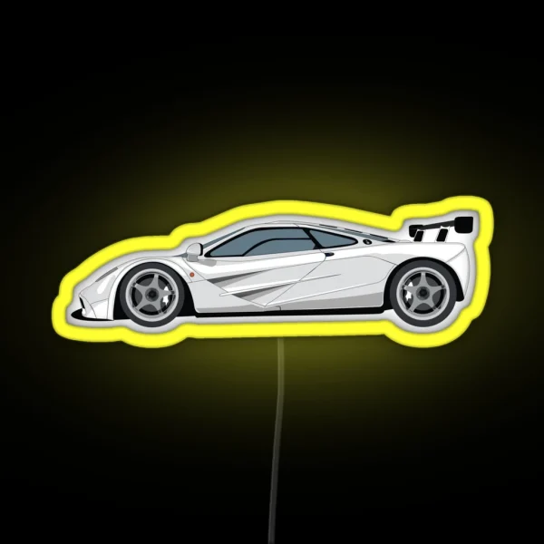 Mclaren F1 RGB Neon Sign