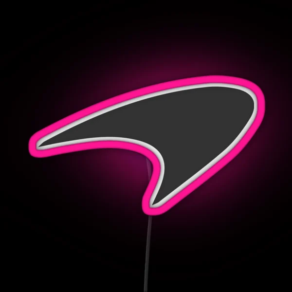 Mclaren F1 Team Speed Beyond Limits RGB Neon Sign