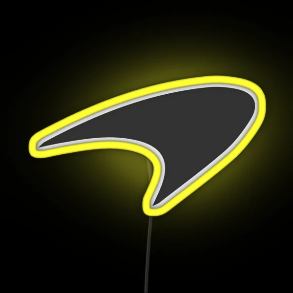 Mclaren F1 Team Speed Beyond Limits RGB Neon Sign