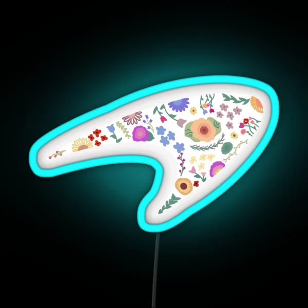 Mclaren Flower Logo RGB Neon Sign