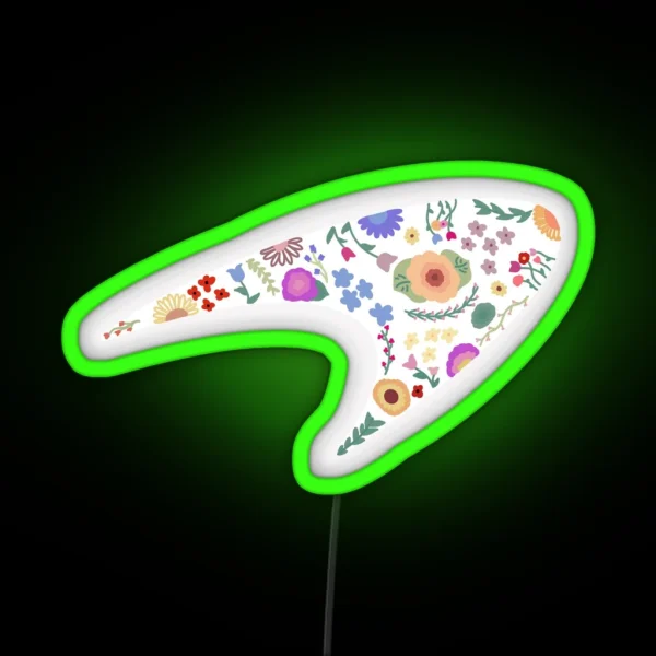 Mclaren Flower Logo RGB Neon Sign