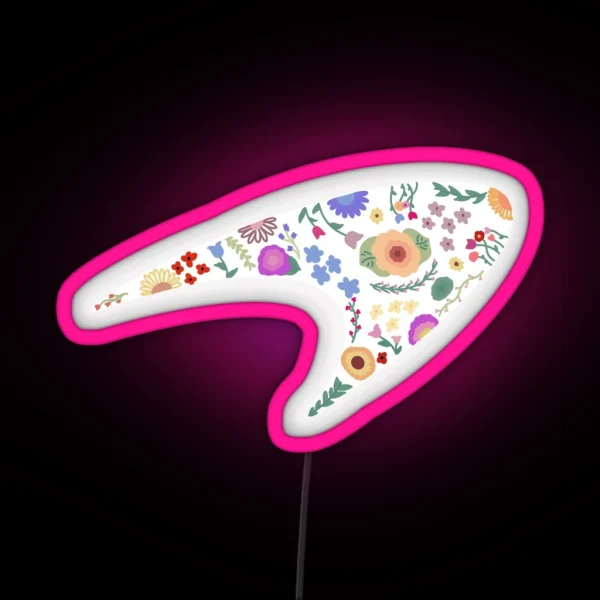 Mclaren Flower Logo RGB Neon Sign