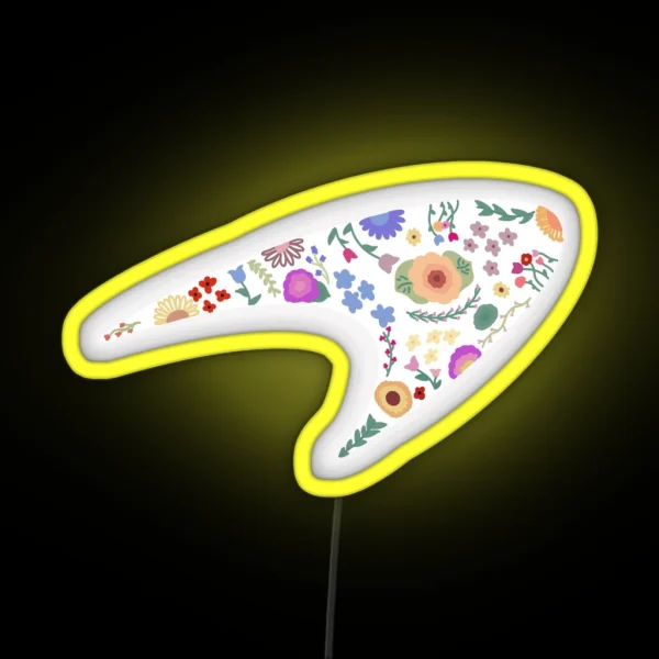 Mclaren Flower Logo RGB Neon Sign