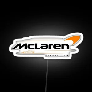 Mclaren Motorsports Car RGB Neon Sign