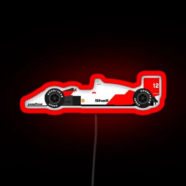 Mclaren MP4 4 RGB Neon Sign