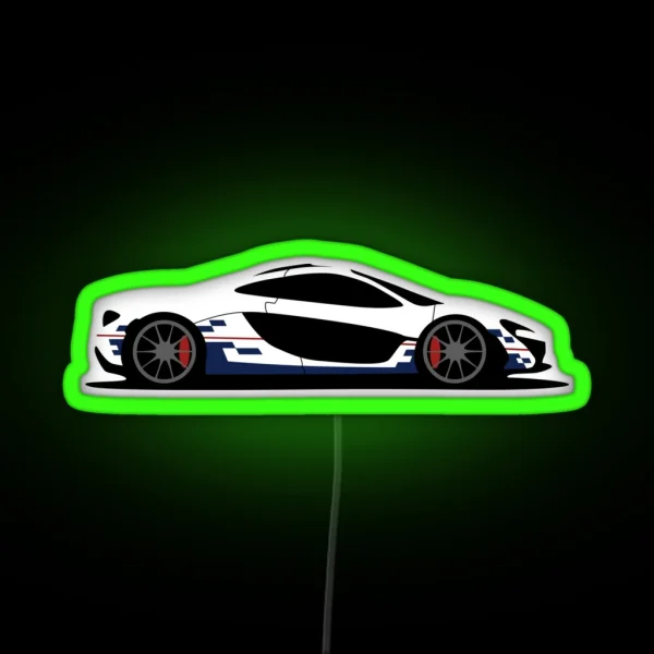 Mclaren P1 Prost RGB Neon Sign