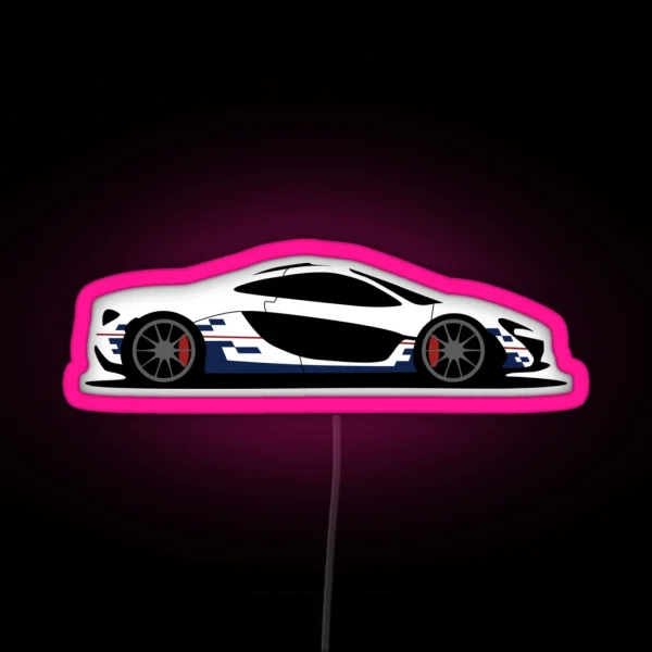 Mclaren P1 Prost RGB Neon Sign