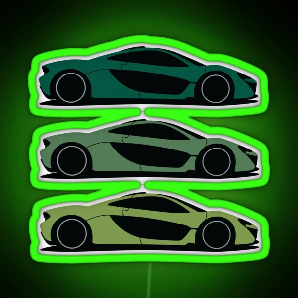 Mclaren P1 RGB Neon Sign