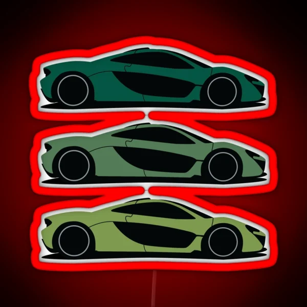 Mclaren P1 RGB Neon Sign
