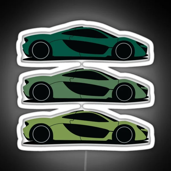 Mclaren P1 RGB Neon Sign