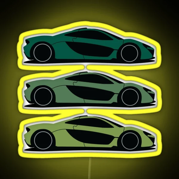 Mclaren P1 RGB Neon Sign