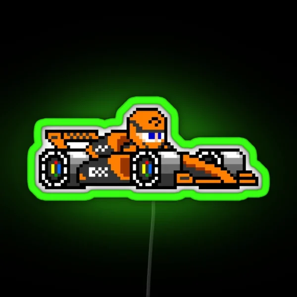 Mclaren Racing 2024 Formula 1 F1 Car RGB Neon Sign