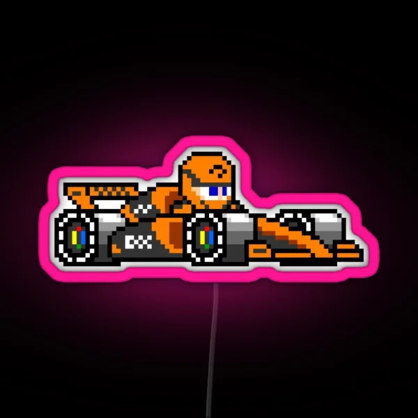 Mclaren Racing 2024 Formula 1 F1 Car RGB Neon Sign