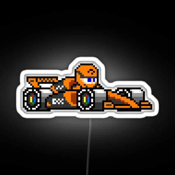 Mclaren Racing 2024 Formula 1 F1 Car RGB Neon Sign