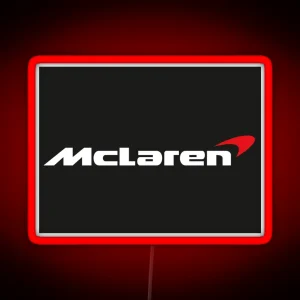 Mclaren Racing Logo RGB Neon Sign