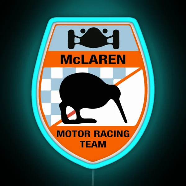 Mclaren Retro RGB Neon Sign
