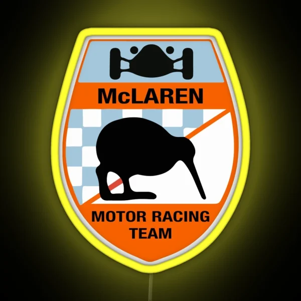 Mclaren Retro RGB Neon Sign