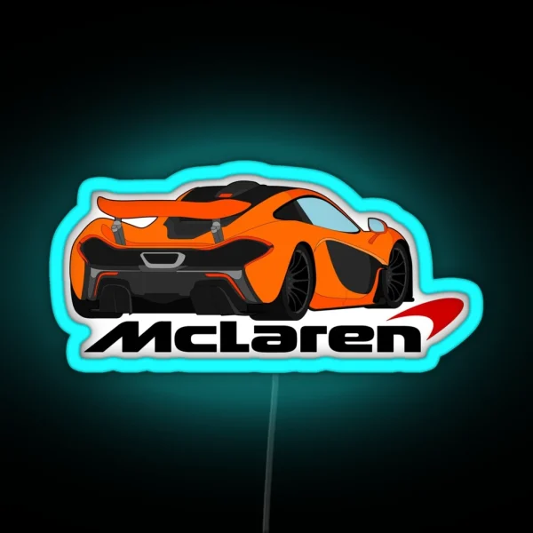 Mclaren RGB Neon Sign