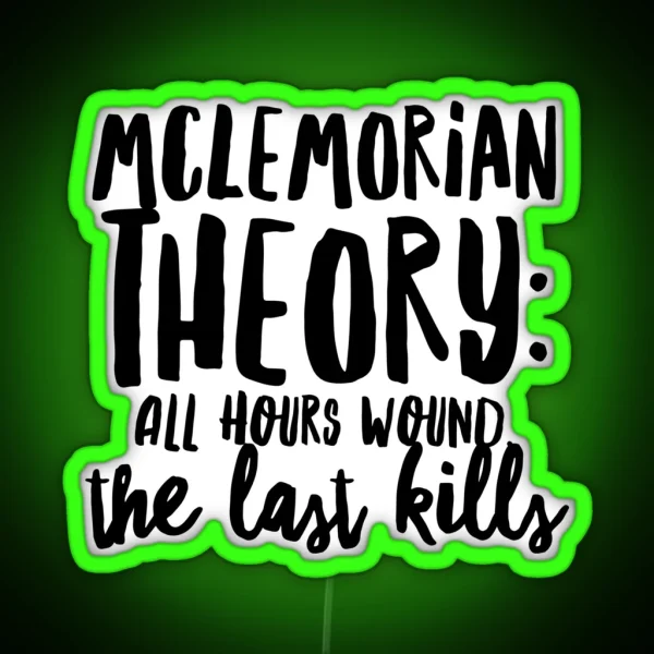 Mclemore Tattoo RGB Neon Sign