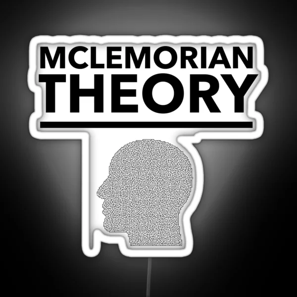 Mclemorian Theories RGB Neon Sign