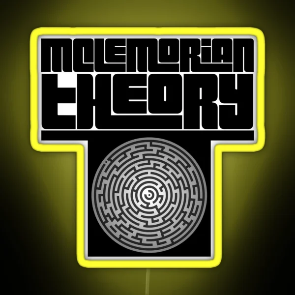 Mclemorian Theory Maze RGB Neon Sign