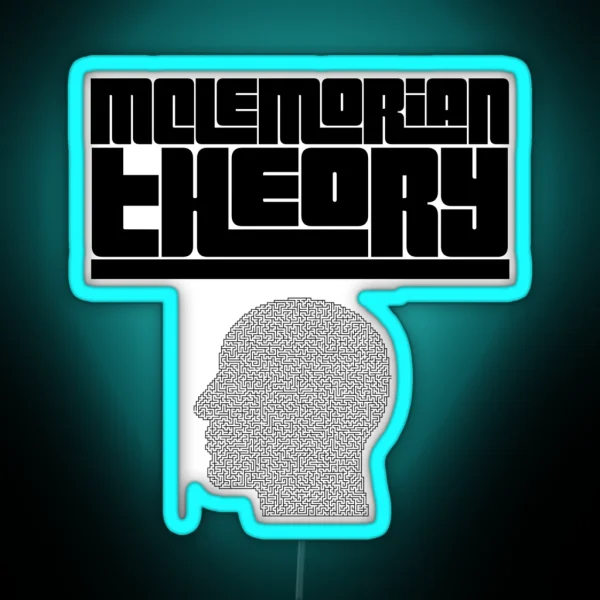 Mclemorian Theory Mind Maze RGB Neon Sign
