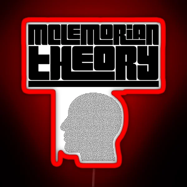 Mclemorian Theory Mind Maze RGB Neon Sign
