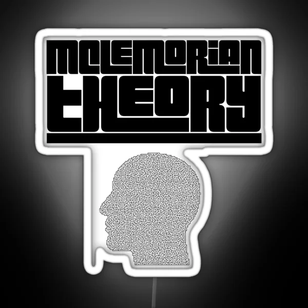 Mclemorian Theory Mind Maze RGB Neon Sign