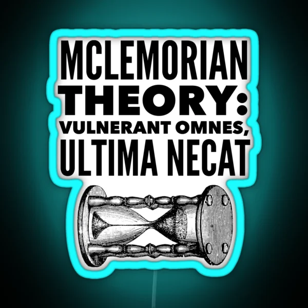 Mclemorian Theory Vulnerant RGB Neon Sign