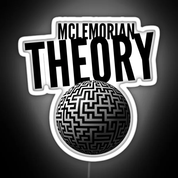 Mclemorian Theory Worldly Labyrinth RGB Neon Sign