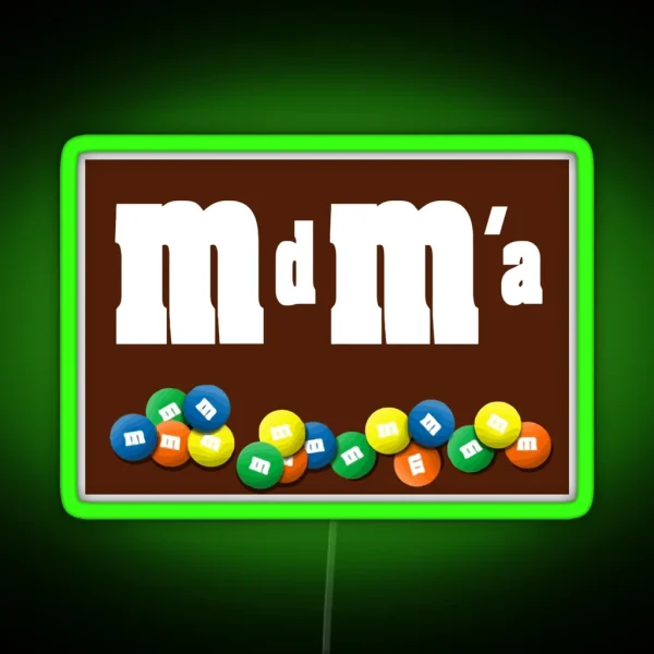 Mdmaandamp 39 S RGB Neon Sign