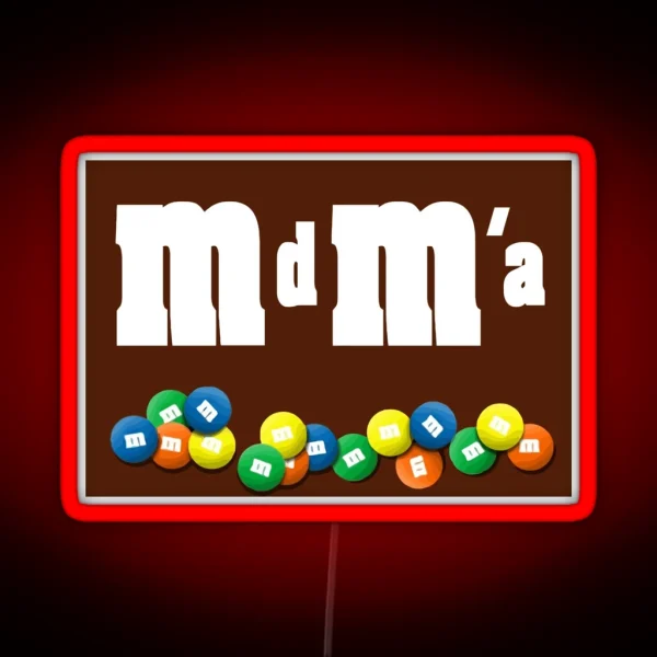 Mdmaandamp 39 S RGB Neon Sign