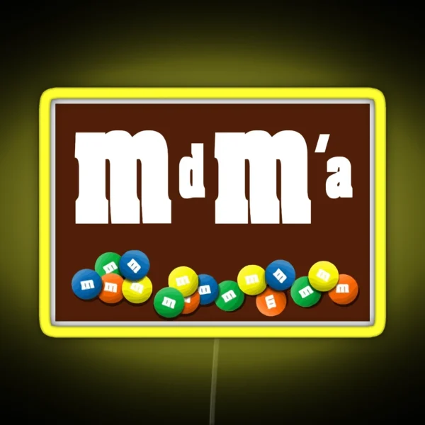 Mdmaandamp 39 S RGB Neon Sign